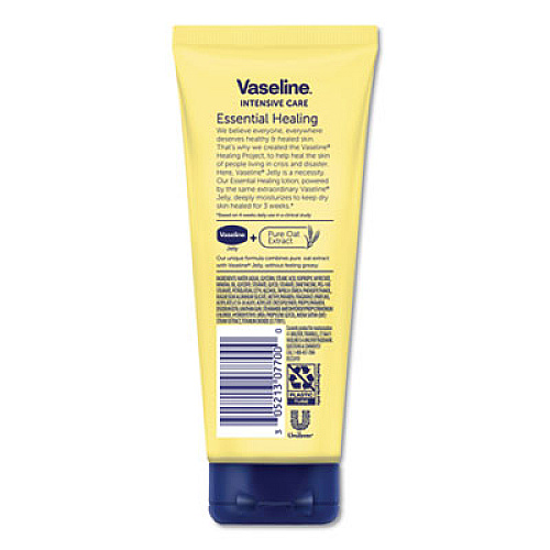 Vaseline INTENSIVE CARE ESSENTIAL HEALING BODY LOTION, 3.4 OZ SQUEEZE TUBE (04180EA)