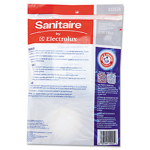 Sanitaire SD Premium Allergen Vacuum Bags for SC9100 Series, 5/Pack (63262B10)