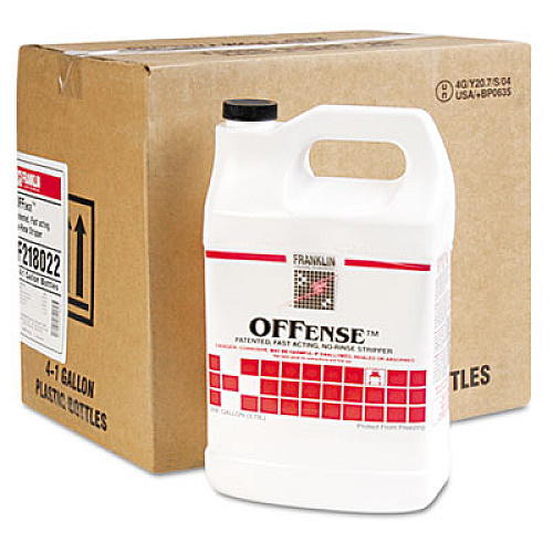 Franklin Cleaning Technology OFFense Floor Stripper, 1 gal Bottle, 4/Carton (F218022CT)