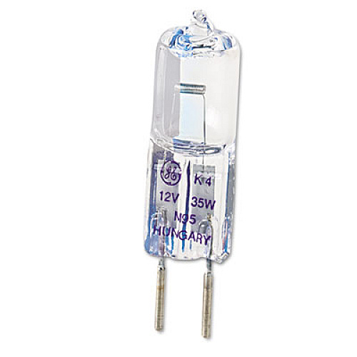 Halogen Bi-Pin T3 Light Bulb, Q35T3/12V/CL, 35 W, Clear (34708)