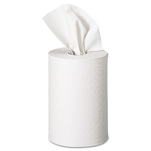 Georgia Pacific Professional Pacific Blue Basic Recycled Paper Towel Roll, 1-Ply, 7.88" x 350 ft, White, 12 Rolls/Carton (28706)