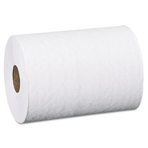 Georgia Pacific Professional Pacific Blue Basic Recycled Paper Towel Roll, 1-Ply, 7.88" x 350 ft, White, 12 Rolls/Carton (28706)