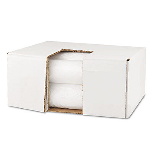GEN High Density Can Liners, 10 gal, 6 microns, 24" x 23", Natural, 1,000/Carton (GEN242306)
