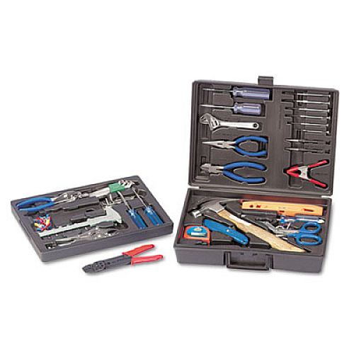 Great Neck 110-Piece Home/office Tool Kit, Drop Forged Steel Tools, Black Plastic Case (TK110)