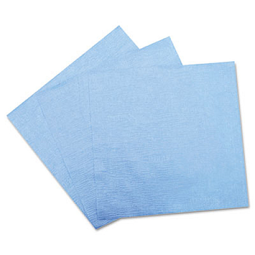 HOSPECO DuPont Sontara EC Engineered Cloths, 12 x 12, Blue, 100/Pack, 10 Packs/Carton (PR811)