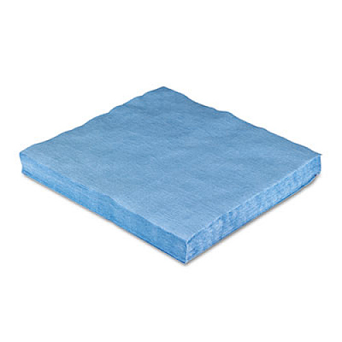 HOSPECO DuPont Sontara EC Engineered Cloths, 12 x 12, Blue, 100/Pack, 10 Packs/Carton (PR811)