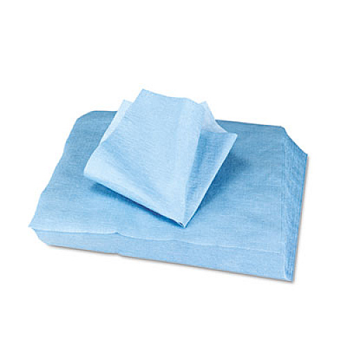 HOSPECO DuPont Sontara EC Engineered Cloths, 12 x 12, Blue, 100/Pack, 10 Packs/Carton (PR811)