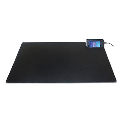 Artistic Wireless Charging Pads, Qi Wireless Charging, 5W, 24", Black (ART59026D9)