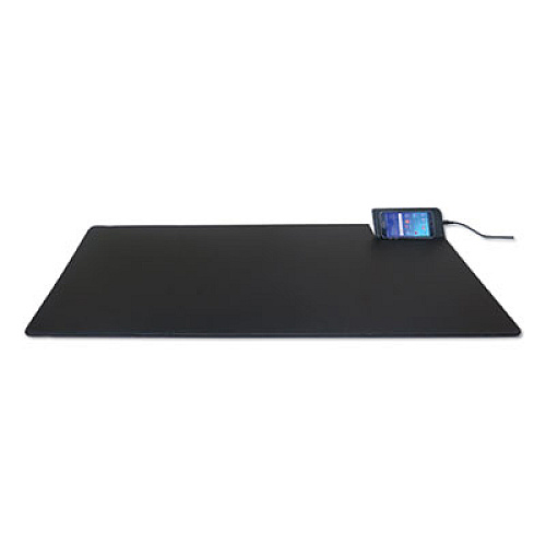 Artistic Wireless Charging Pads, Qi Wireless Charging, 5W, 36", Black (ART59026D0)