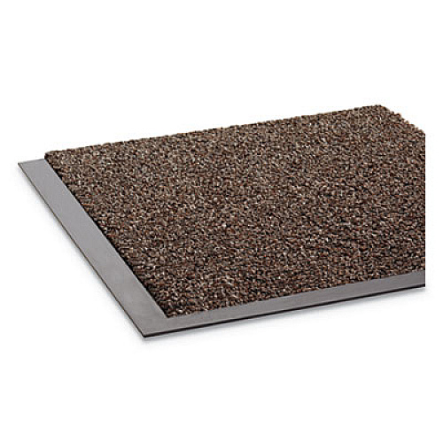 Crown Walk-A-Way Indoor Wiper Mat, Olefin, 36 x 60, Brown (WA0035BR)