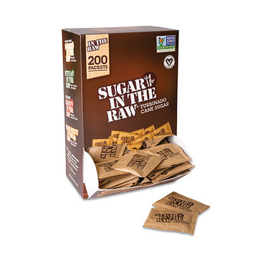 Sugar in the Raw Sugar, 0.2 oz Packet, 200/Box (00319)