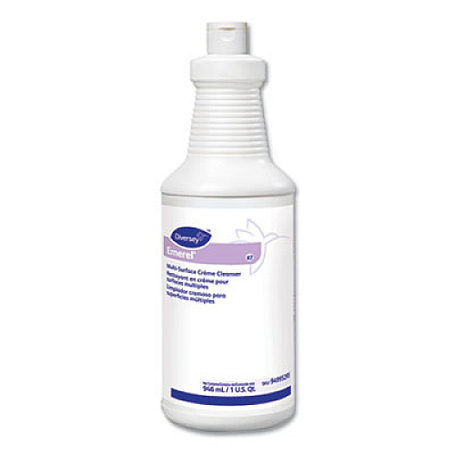Diversey Emerel Multi-Surface Creme Cleanser, Fresh Scent, 32 oz Bottle, 12/Carton (94995295)