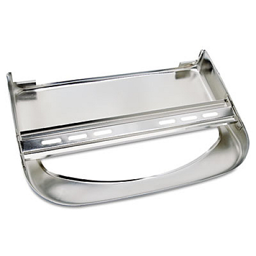 Boardwalk Toilet Seat Cover Dispenser, 16 x 3 x 11.5, Chrome (BWKKD200)