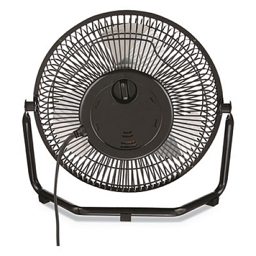 Alera 9" Personal Cooling Fan, 3 Speed, Black (ALEFAN093)
