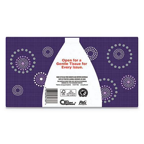 Puffs White Facial Tissue, 2-Ply, 180 Sheets/Box, 24 Boxes/Carton (87611CT)