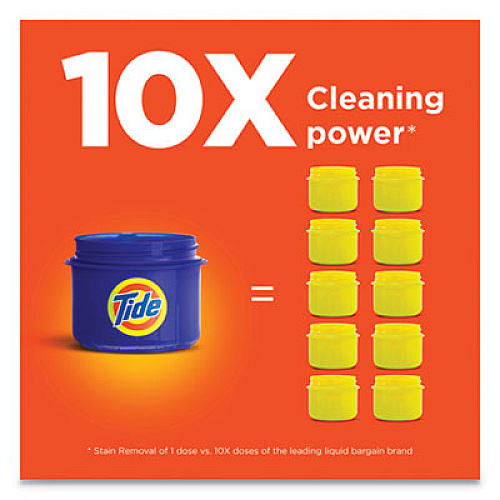 Tide HE LAUNDRY DETERGENT, ORIGINAL SCENT, LIQUID, 64 LOADS, 92 OZ BOTTLE, 4/CARTON (40217CT)