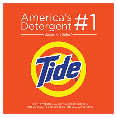 Tide Liquid Laundry Detergent Plus Bleach Alternative, Original Scent, 69 Oz Bottle (87545)