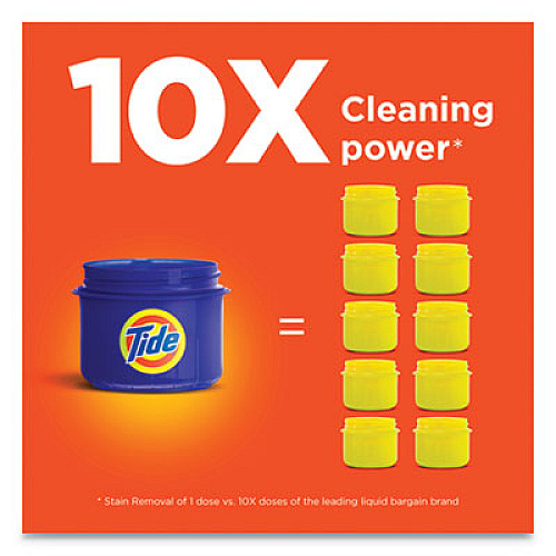 Tide Liquid Laundry Detergent, Original Fresh Scent, 64 Loads, 92 oz Bottle (40218EA)