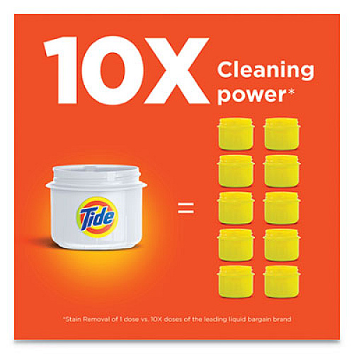 Tide Laundry Detergent Plus Bleach Alternative, Original, 25oz Bottle, 6/carton (13784)
