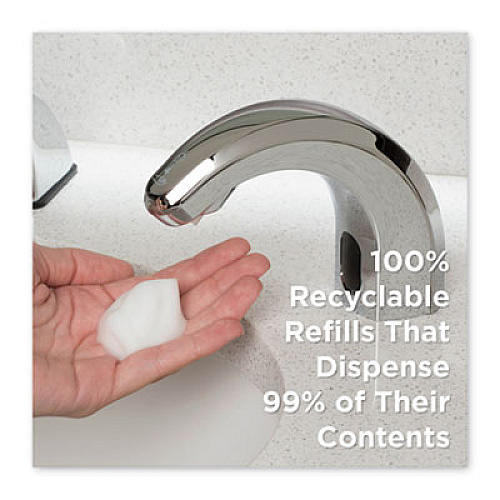Georgia Pacific Professional GP enMotion Counter Mount Foam Soap Refill, Fragrance-Free, 1,800 mL, 2/Carton (42717)