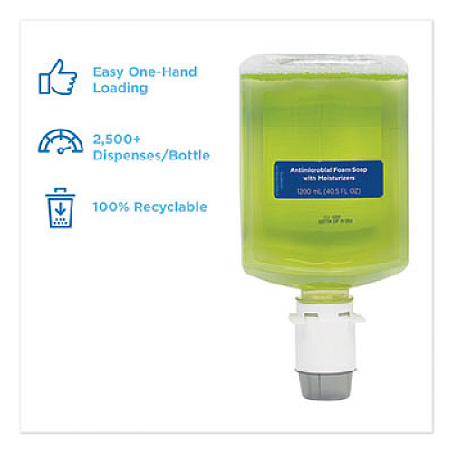 Georgia Pacific Professional GP enMotion Automated Touchless Antimicrobial Foam Soap Refill, Tranquil Aloe Scent, 1,200 mL Bottle, 2/Carton (42819)