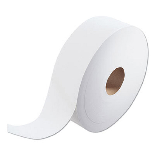 Scott Essential Extra Soft JRT, Septic Safe, 2 Ply, 3.55" x 750 ft, White, 12 Rolls/Carton (07304)