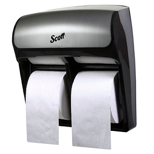 Scott Pro High Capacity Coreless SRB Tissue Dispenser,11 1/4 x 6 5/16 x 12 3/4,Faux SS (44519)