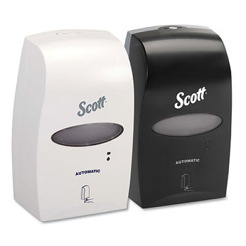 Scott Essential Electronic Skin Care Dispenser, 1,200 mL, 7.25 x 4 x 11.48, Black (92148)