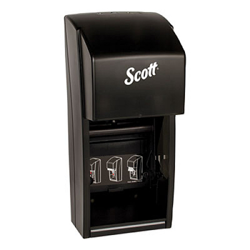 Scott Essential SRB Tissue Dispenser, 6 x 6.6 x 13.6, Transparent Smoke (09021)