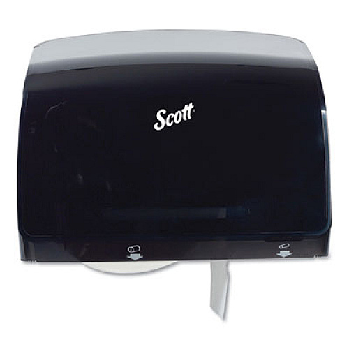 Scott Pro Coreless Jumbo Roll Tissue Dispenser, 14 1/10 x 5 4/5 x 10 2/5, Black (34831)