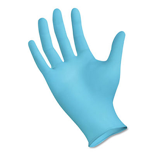 Boardwalk Disposable General-Purpose Nitrile Gloves, Large, Blue, 4 mil, 1000/Carton (BWK380LCT)