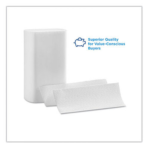 Georgia Pacific Professional Pacific Blue Select Multi-Fold 2-Ply Paper Towel, 9.2 x 9.4, White, 125/Pack, 16 Packs/Carton (21000)
