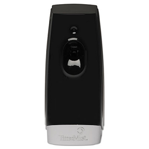 TimeMist Micro Metered Air Freshener Dispenser, 3.38" x 3" x 7.5", Black, 6/Carton (1047825)
