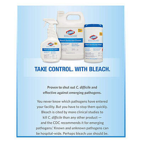 Clorox Healthcare 68973 Bleach Germicidal Cleaner