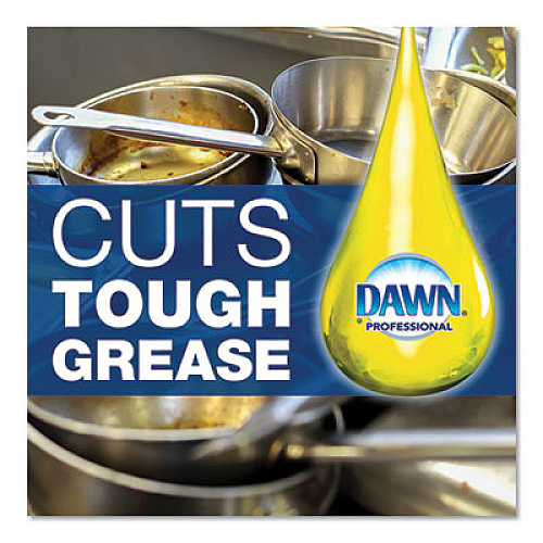 Dawn Professional Manual Pot/Pan Dish Detergent, Lemon, 4/Carton (57444CT)