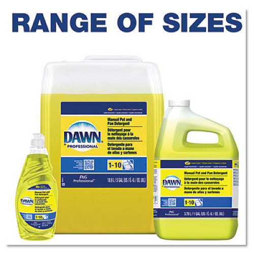 Dawn Professional Manual Pot/Pan Dish Detergent, Lemon Scent, Liquid, 5 gal Pail (70682)
