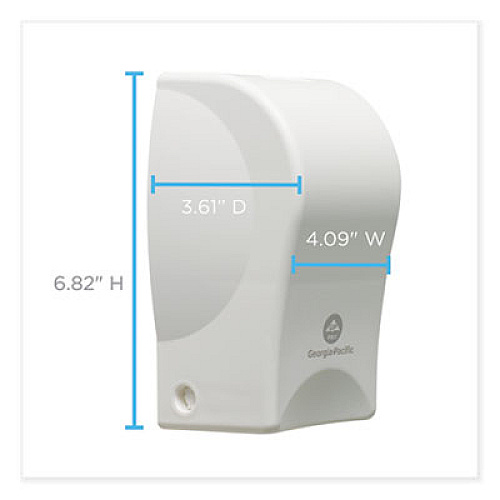 Georgia Pacific Professional ActiveAire Powered Whole-Room Freshener Dispenser, 4.38" x 4" x 7.81'', White (53287A)