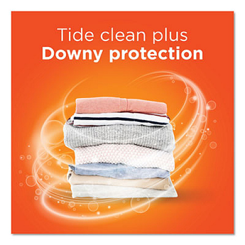 Tide Touch Of Downy Liquid Laundry Detergent, April Fresh, 138 Oz Bottle, 4/carton (87456)