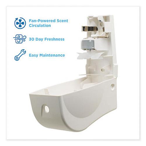 Georgia Pacific Professional ActiveAire Powered Whole-Room Freshener Dispenser, 4.38" x 4" x 7.81'', White (53287A)