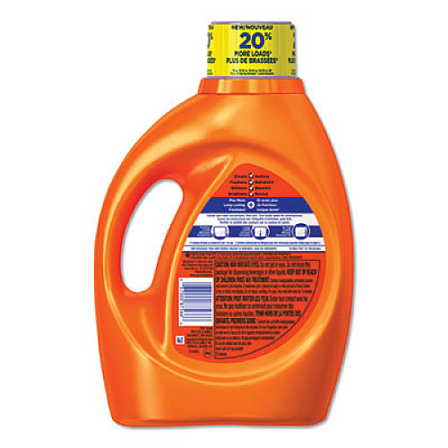 Tide Plus Febreze Liquid Laundry Detergent, Spring and Renewal, 92 oz Bottle (87566EA)