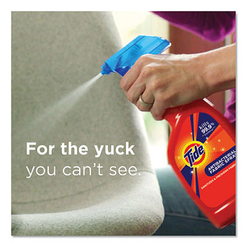 Tide Antibacterial Fabric Spray, Light Scent, 22 oz Spray Bottle (76533EA)