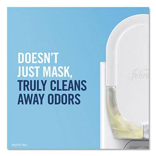 Febreze PLUG Air Freshener Refills, Morning and Rain, Formerly Meadows and Dew, 0.87 oz, 6/Carton (74902)