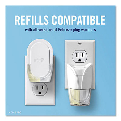 Febreze PLUG Air Freshener Refills, Gain Original, 0.87 oz, 6/Carton (74903)