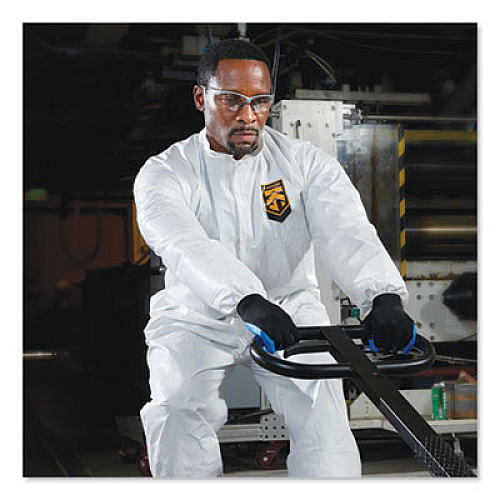 KleenGuard A20 Breathable Particle Protection Coverall, Zip Closure, 2X-Large, White (49105)