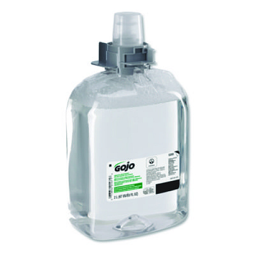 Green Certified Foam Hand Cleaner, Refill for GOJO FMX-20 Push-Style Dispenser, Unscented, 2,000 mL, 2/Carton (526502)