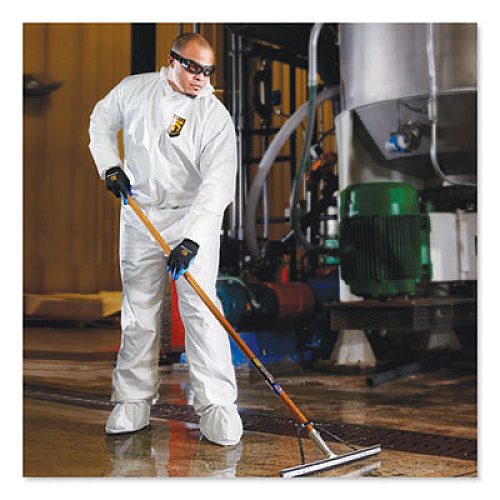 KleenGuard A45 Prep and Paint Coveralls, White, 3X-Large, 25/Carton (41518)