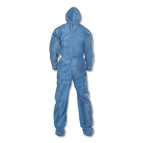 KleenGuard A20 Breathable Particle Protection Coveralls, 2X-Large, Blue, 24/Carton (58525)