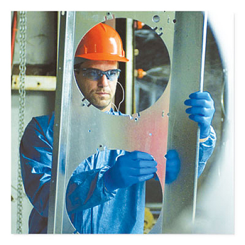 KleenGuard A20 Breathable Particle Protection Coveralls, 3X-Large, Blue, 20/Carton (58536)