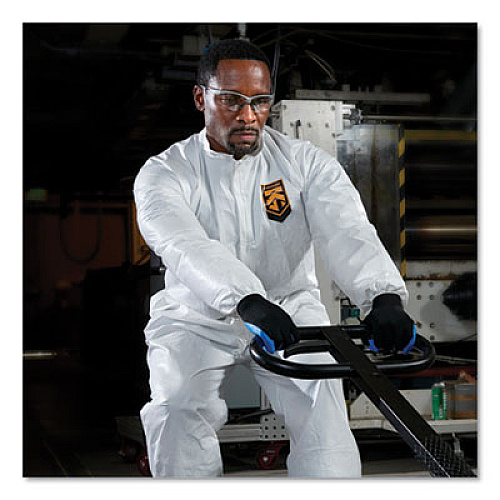 KleenGuard A20 Breathable Particle Protection Coveralls, 4X-Large, White, 20/Carton (49007)
