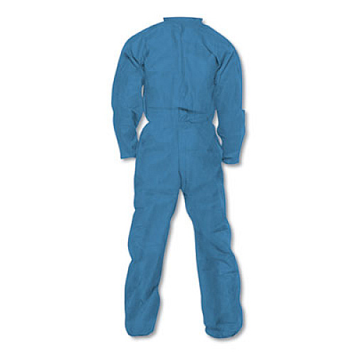 KleenGuard A20 Breathable Particle Protection Coveralls, 3X-Large, Blue, 20/Carton (58536)